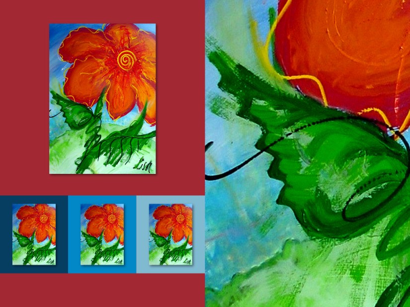 Passion Acrylic painting 1