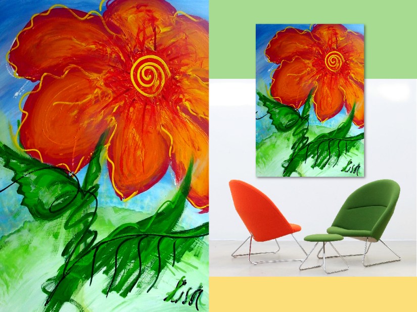 Passion Acrylic painting 2