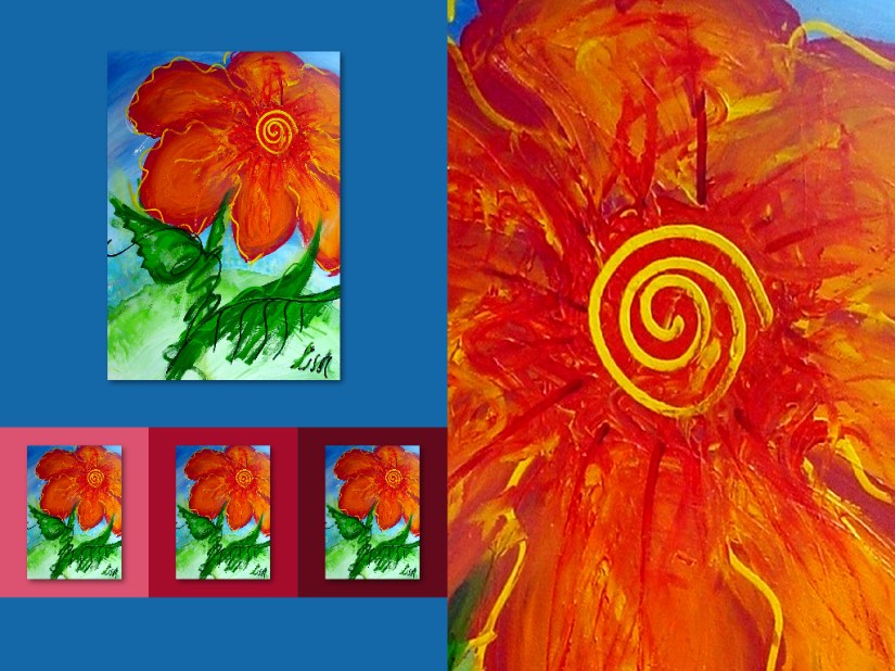 Passion Acrylic painting 3