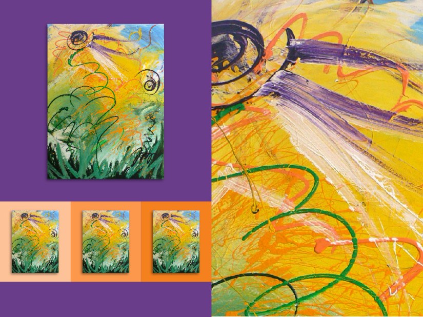 Sunset absract art peice 1.pg